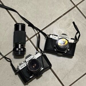 Yashica & Pentax Film Cameras